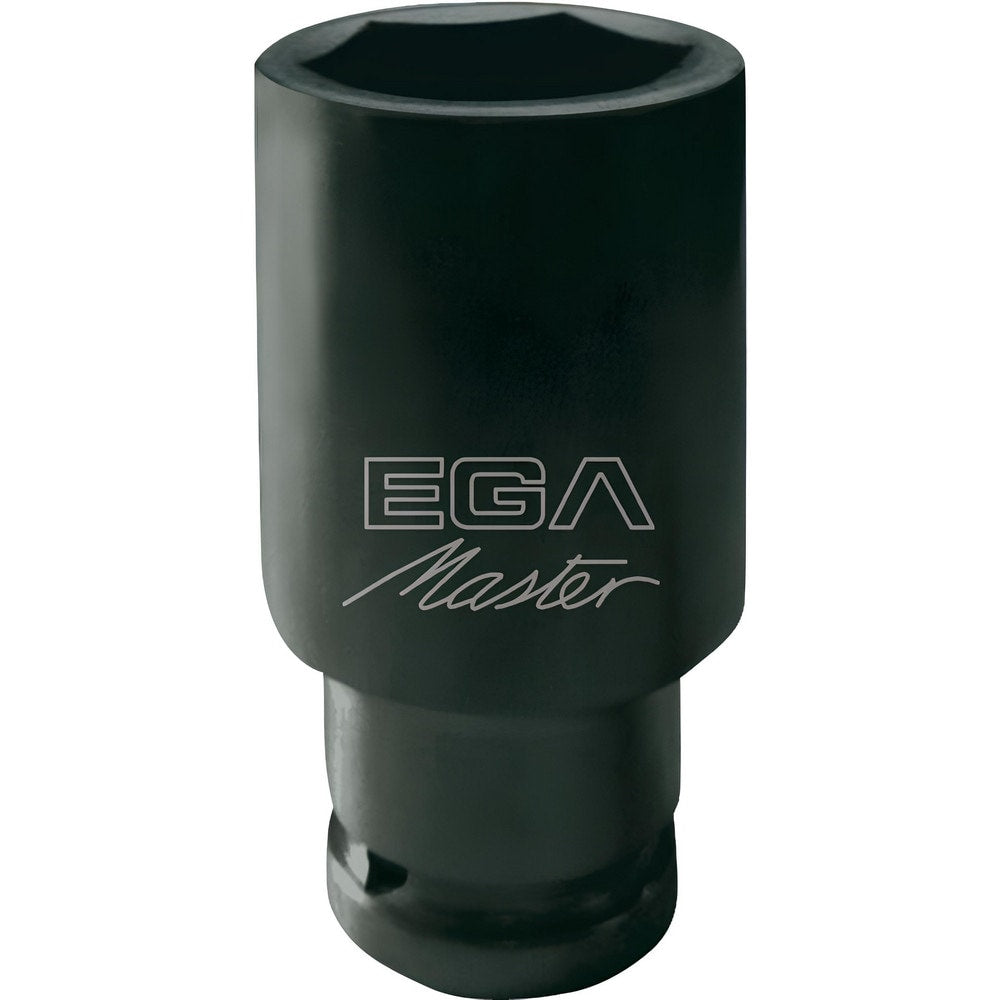 Impact Socket: 1-1/2" Drive, 2" Socket, Hex Drive