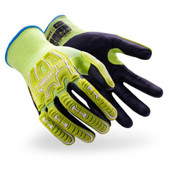 Cut, Puncture & Abrasion-Resistant Gloves: Helix Helix 3062IMP, Size Small, ANSI Cut A9, ANSI Puncture 4, Nitrile, HPPE Blend