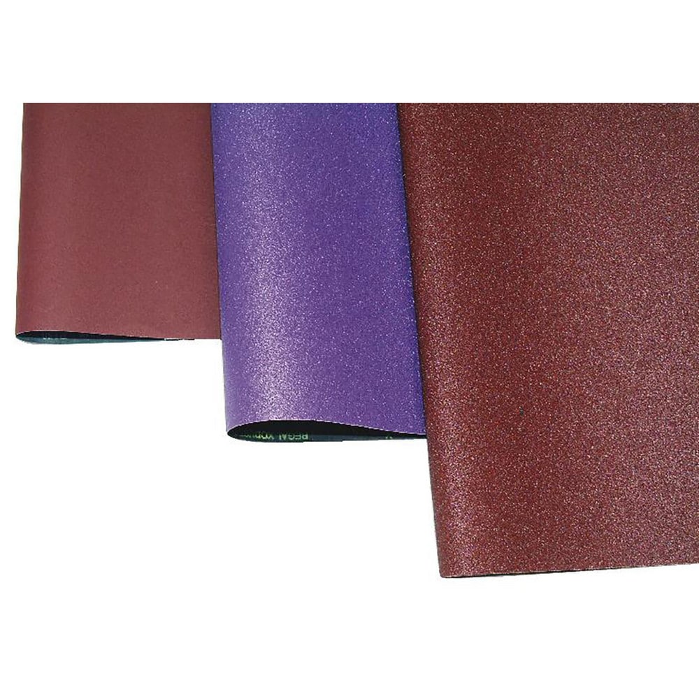Abrasive Belt:  43" Wide, 75" OAL, 150 Grit, Aluminum Oxide