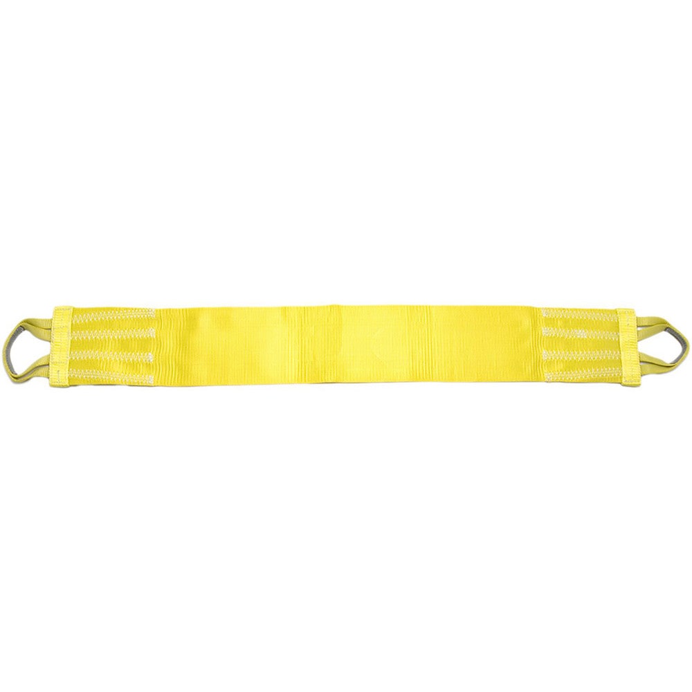 Attached Eye Cargo Basket, Type 9 Web Sling: 4' Long, 8" Wide, Nylon
