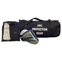 Arc Flash Clothing Kit: Size 2X-Large, Cotton, Bib Overalls, Hoods & Jacket