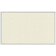 Cork Bulletin Boards; Bulletin Board Type: Tack; Board Color: Ivory; Board Material: Vinyl; Width (Inch): 36; Height (Inch): 24; Frame Material: Aluminum; Frame Color: Silver
