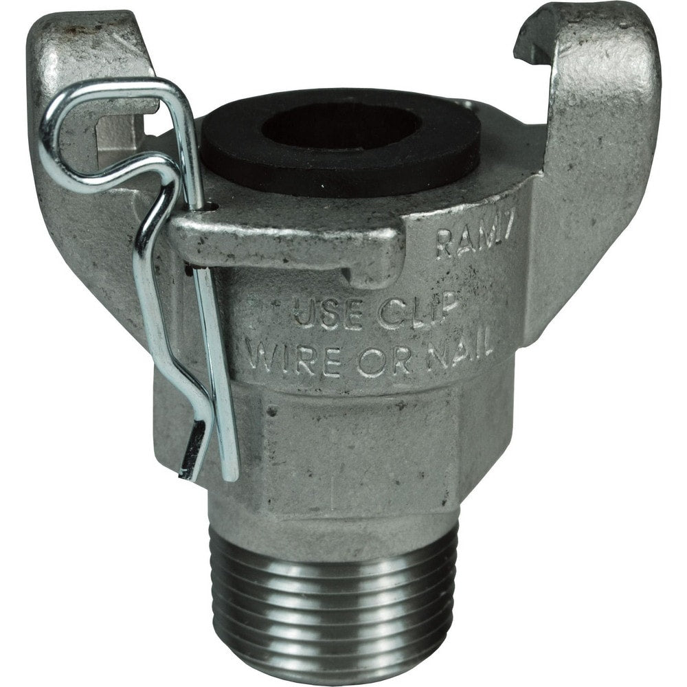 Universal Hose Couplings; Type: Male Ends; Material: 316 Stainless Steel; Thread Size: 1; Thread Standard: NPT; Connection Type: Threaded; Maximum Pressure: 150 psi