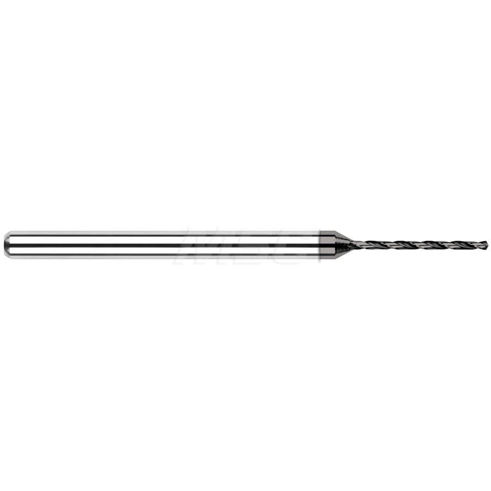 Micro Drill Bit: 1/32" (0.0310") Dia, #68 (0.0310"), 130 deg, Solid Carbide