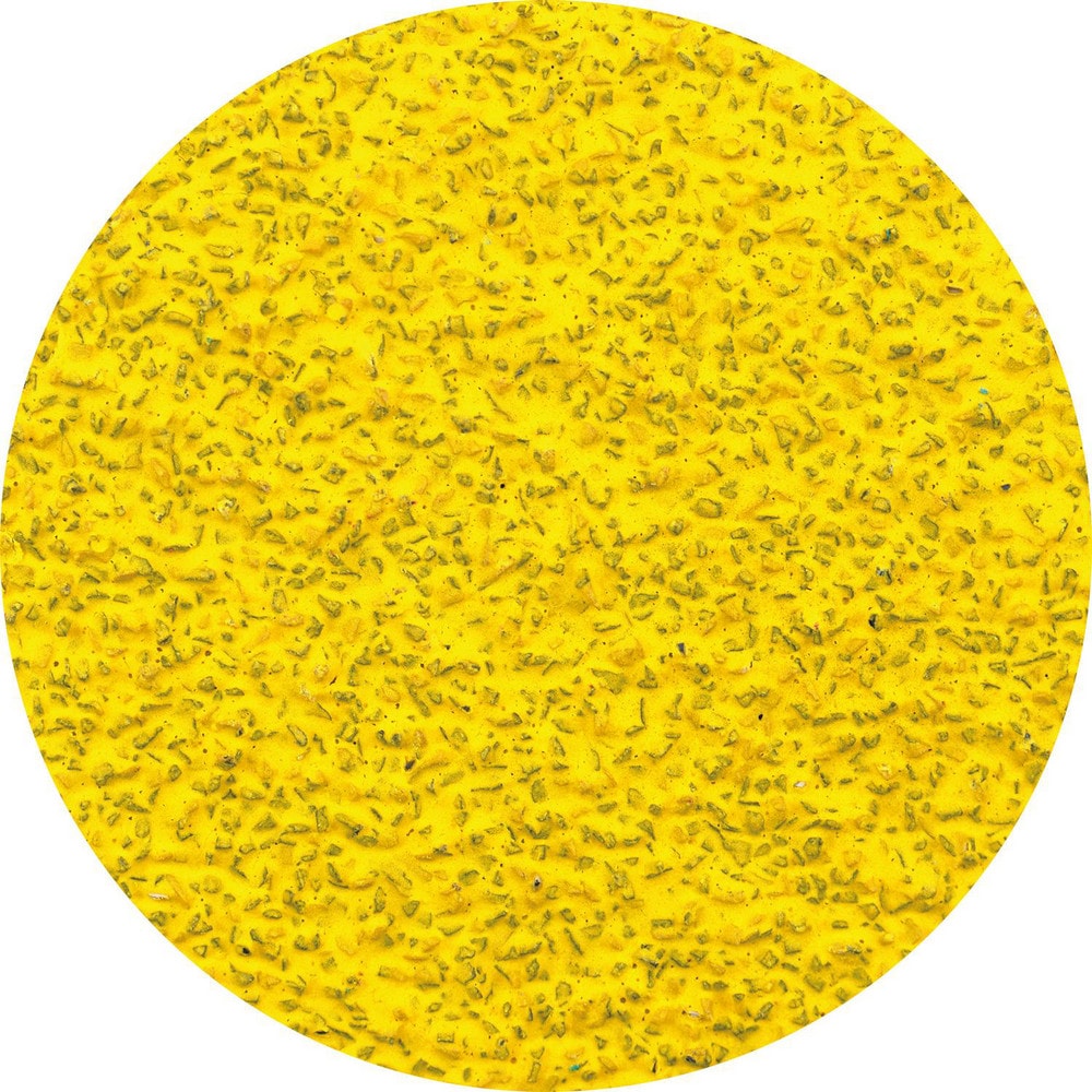 Hook & Loop Disc: 2" Dia, 36 Grit, Coated, Ceramic Blend