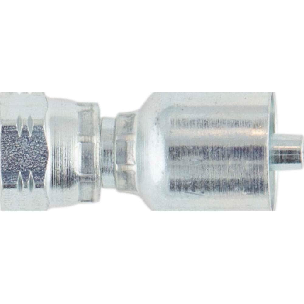 Hydraulic Hose Swivel Fitting: 8 mm, 5/8-14, 5,500 psi, BSPP