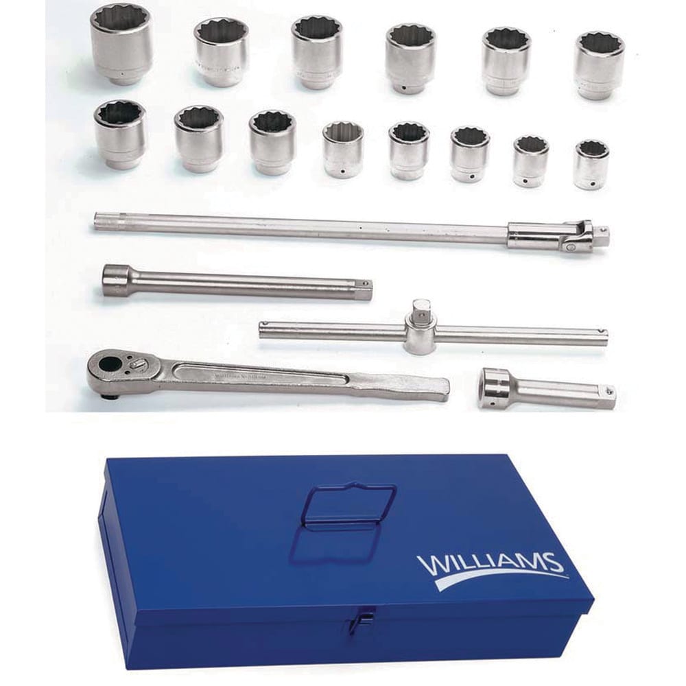 Shallow Socket  Hand Socket: 1" Drive, 2-15/16" Socket, 12-Point
