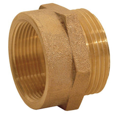 Brass & Chrome Pipe Fittings; Fitting Type: Female x Male Hex Nipple; Fitting Size: 1-1/2 x 1-1/2; End Connections: FNPT x MNPSH; Material Grade: 360; Connection Type: Threaded; Pressure Rating (psi): 175; Fitting Shape: Straight; Thread Standard: NPT, NP