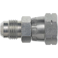 Steel Flared Tube 9/16-18 x M14x1.5 Thread, 37 deg Flared Angle