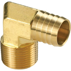 Barbed Hose Fittings; Fitting Type: Hose Barb Insert; Material: Brass; Thread Standard: NPTF; Thread Size: 1/2; End Connection: Hose Barb x Male NPT; Hose Inside Diameter (Inch): 5/8; Hose Outside Diameter: 5/8