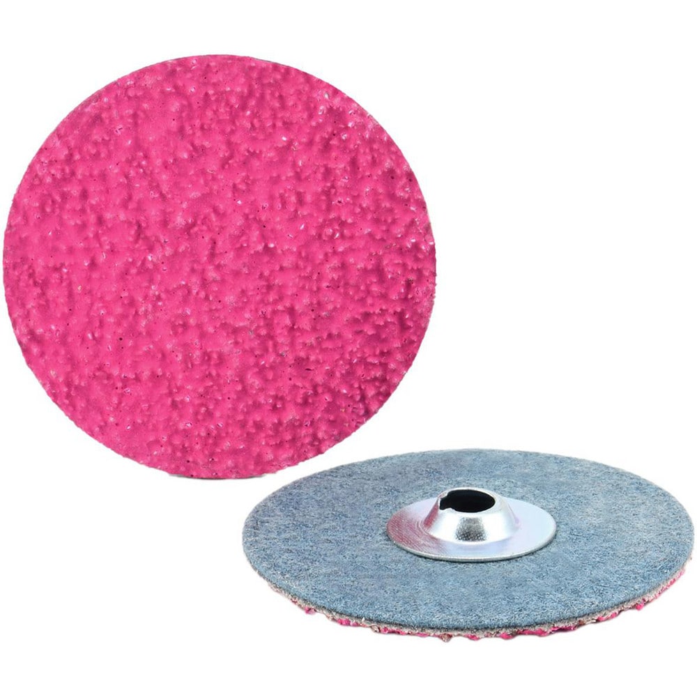 Quick-Change Disc: Type R, 3" Dia, None, Non-Woven