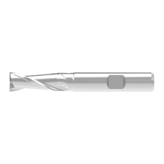 Square End Mill: 2 Flute, Solid Carbide