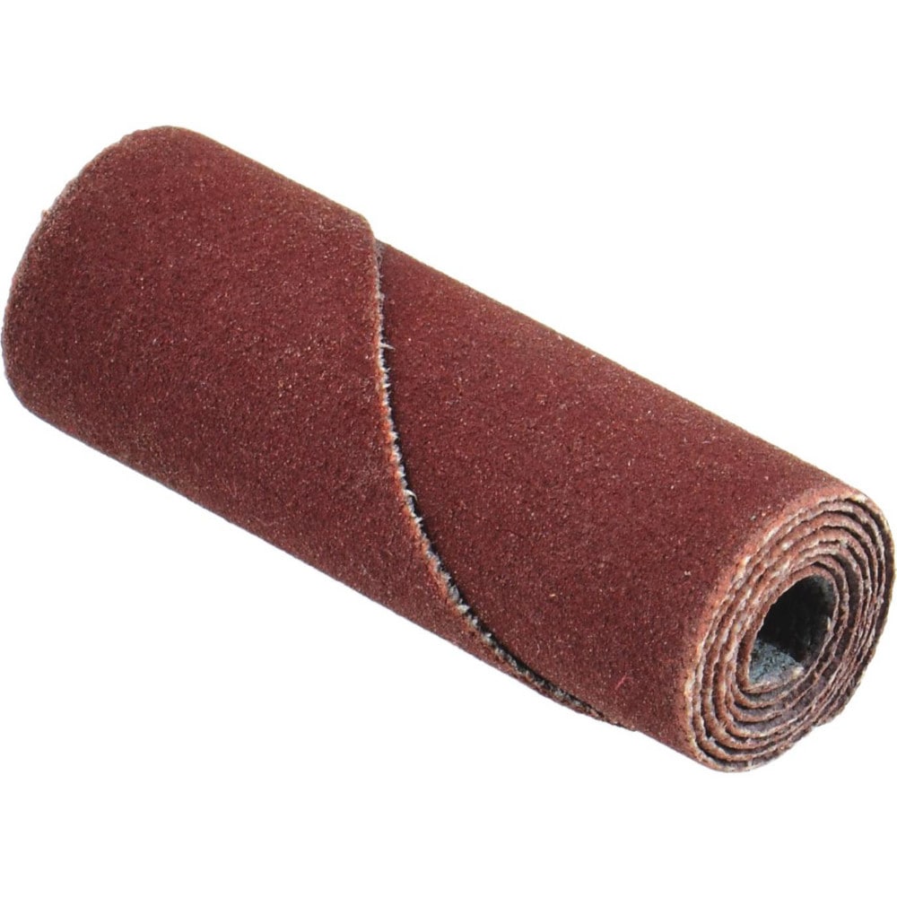 Straight Cartridge Roll:  5/8" Dia,  2" OAL,  80 N/A Aluminum Oxide