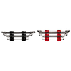 Ratchet Set: 13 Pc, Inch & Metric