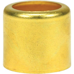 Hose Menders & Ferrules; Mender Type: Ferrule; Material: Brass; Inside Diameter (Decimal Inch): 0.8000; Hole Size: 0.688 in; Epa Watersense Certified: No