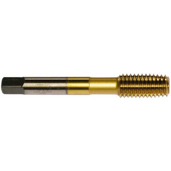 Thread Forming Tap: Metric, Bottoming, High-Speed Steel, Titanium Nitride Coated