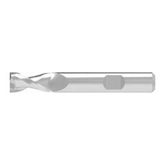 Corner Chamfer End Mill: 10.00 mm Dia, 20.00 mm LOC, 2 Flute, 0.15 mm Chamfer Width, Solid Carbide