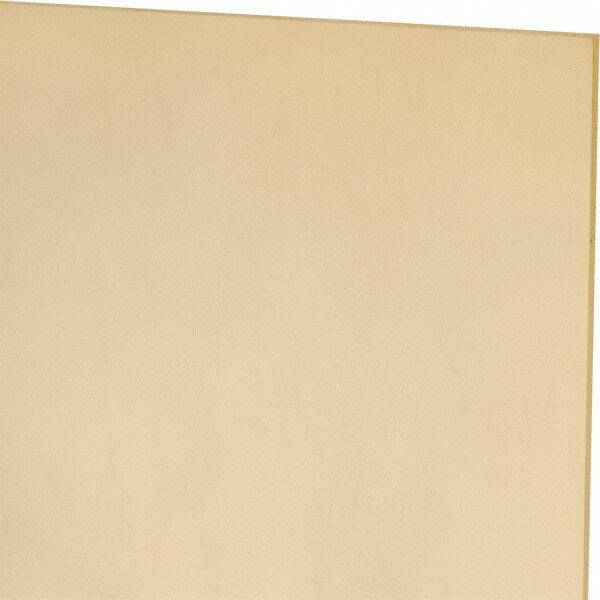 Plastic Sheet: Polyurethane, 1/16" Thick, 24" Wide, 1' Long, Natural