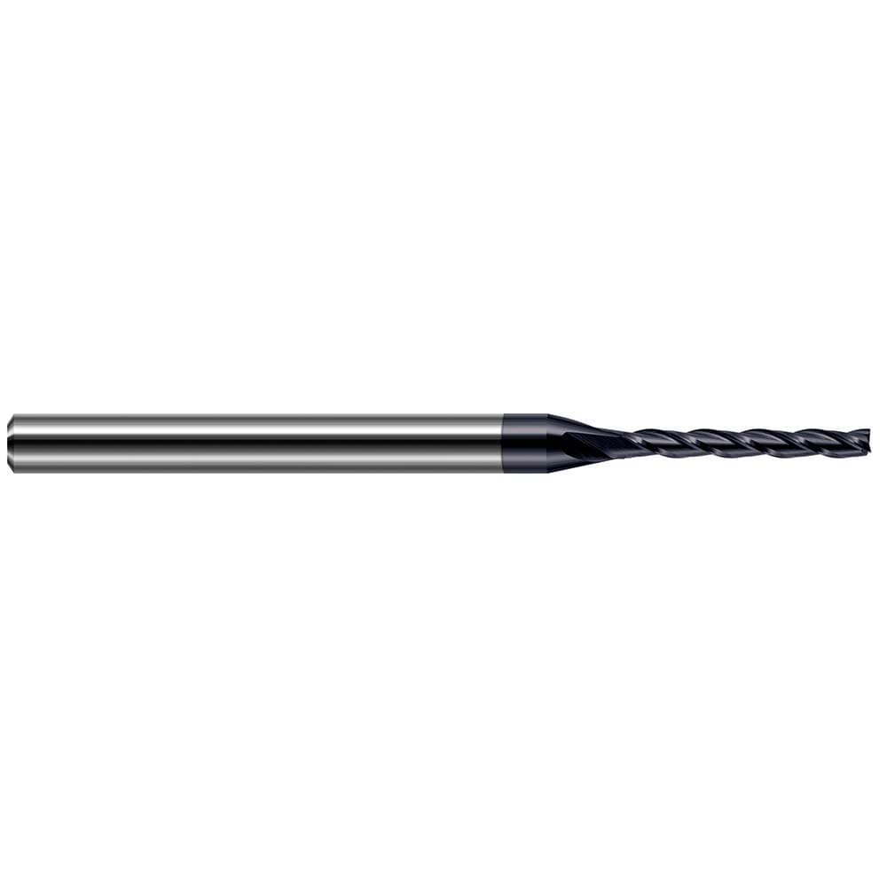Square End Mill: 0.1718" Dia, 1.3750" LOC, 4 Flute, Solid Carbide