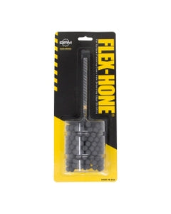 2 1/4″ Bore Diameter × 3″ Hone Length × 8″ Overall Length, 240 Grit, Boron Carbide - Standard Duty Flex-Hone