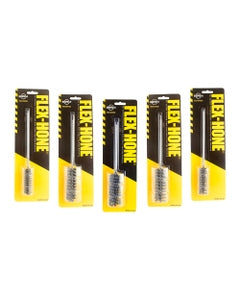 ‎0.875″-1.125″ Bore Diameter x  Hone Length x  Overall Length, 180 Grit, Silicon Carbide - Flex-Hone Kit