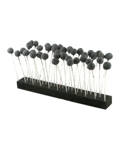 20, 24, 28, 33 Bore Diameter × 12″ Hone Length x  Overall Length, 80 Grit, Aluminum Oxide - Extra Heavy Duty Flex-Hone