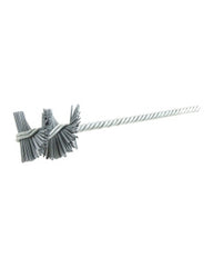 1″ Diameter × 120 Grit, 10″ OAL, Silicon Carbide, Rectangular Filament Abrasive Nylon Brushes