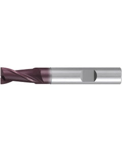 Square End Mill; 5 mm Dia. × 10 mm LOC × 6 mm Shank Dia. × 57 mm OAL ; 2 FL ; Carbide ; AlTiN ; Series 2513A