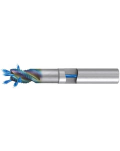 Corner Radius End Mill; 25 mm Dia. × 25 mm Shank Dia. × 125 mm OAL ; 3 FL ; Carbide ; CrN ; Series 2890RZ