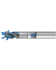 Corner Radius End Mill; 25 mm Dia. × 25 mm Shank Dia. × 125 mm OAL ; 4 FL ; Carbide ; CrN ; Series 2891RZ