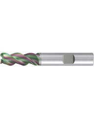 Corner Radius End Mill; 20 mm Dia. × 38 mm LOC × 20 mm Shank Dia. × 104 mm OAL ; 3 FL ; Carbide ; GLT ; Series 2547K