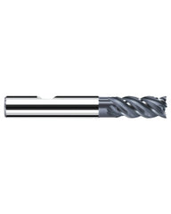 ‎1/2″ Cutting Dia. × 1/2″ Shank Dia. × 1″ LOC × 3-1/4″ OAL, 4 Flute, Carbide, Polychrom, Square Endmill, NB-NVS