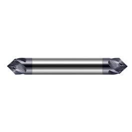 ‎1/4″ Dia. × 0.12″ LOC × 1/4″ Shank Size × 2-1/2″ OAL, 90 Degrees, Carbide, AlTiN, Chamfer Cutters