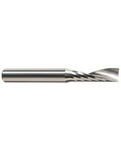 ‎0.02″ Cutting Dia. × 1/8″ Shank Size × 0.06″ LOC × 1-1/2″ OAL, 1 Flute, Carbide, Uncoated, Square End Mill