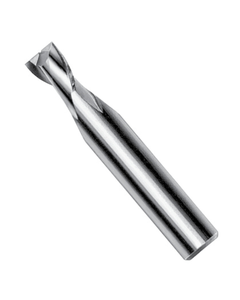 0.8 mm Dia. × 0.0472″ LOC × 0.1181″ Shank Dia. × 1.535″ OAL, 2 Flute, Carbide Micro End Mills