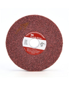 Scotch-Brite Metal Finishing Wheel MF-WL 5A Medium 6″ × 1/2″ × 1″