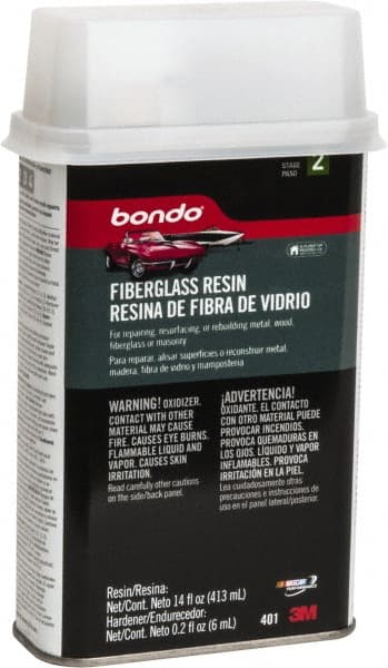 3M - Fiberglass Resin - 14 oz Resin, 0.20 oz Liquid - Exact Tooling
