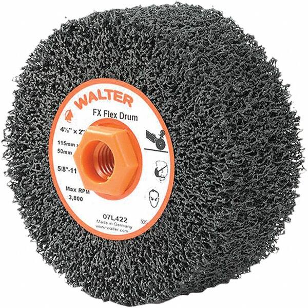 WALTER Surface Technologies - Unmounted Flap Wheels   Abrasive Type: Non-Woven    Outside Diameter (Inch): 4-1/2 - Exact Tooling