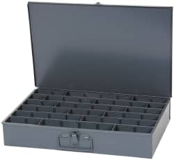 Durham - Horizontal Adjustable Compartment Small Steel Storage Drawer - 18 Inches Wide x 12 Inches Deep - Exact Tooling