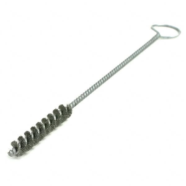 Brush Research Mfg. - 1-1/8" Diam Helical Steel Tube Brush - Exact Tooling