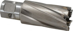 Nitto Kohki - 1" Diam x 1-3/8" Deep Carbide-Tipped Annular Cutter - Exact Tooling