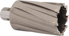 Nitto Kohki - 1-11/16" Diam x 2" Deep Carbide-Tipped Annular Cutter - Exact Tooling
