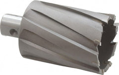 Nitto Kohki - 1-7/8" Diam x 2" Deep Carbide-Tipped Annular Cutter - Exact Tooling