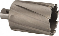 Nitto Kohki - 1-9/16" Diam x 2" Deep Carbide-Tipped Annular Cutter - Exact Tooling
