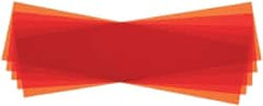 Made in USA - 5 Piece, 5" Wide x 20" Long Plastic Shim Stock Sheet - Amber (Color), ±10% Tolerance - Exact Tooling