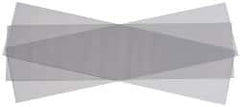 Made in USA - 3 Piece, 5" Wide x 20" Long Plastic Shim Stock Sheet - Clear (Color), ±10% Tolerance - Exact Tooling