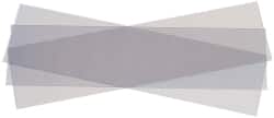 Made in USA - 3 Piece, 5" Wide x 20" Long Plastic Shim Stock Sheet - Clear (Color), ±10% Tolerance - Exact Tooling