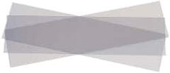 Made in USA - 3 Piece, 5" Wide x 20" Long Plastic Shim Stock Sheet - Clear (Color), ±10% Tolerance - Exact Tooling
