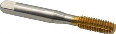 Balax - 5/16-18 UNC H6 Thread Limit Bottoming Thread Forming Tap - High Speed Steel, TiN Finish, 2-23/32" OAL, 1-1/8" Thread Length, Right Hand Thread, Series BXB - Exact Tooling