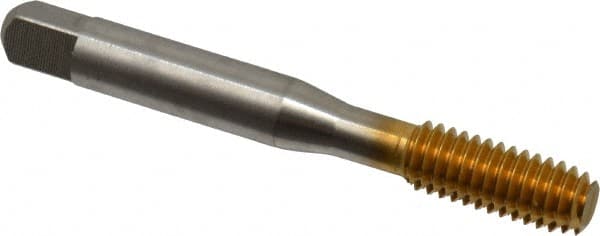 Balax - 5/16-18 UNC H9 Thread Limit Bottoming Thread Forming Tap - High Speed Steel, TiN Finish, 2-23/32" OAL, 1-1/8" Thread Length, Right Hand Thread, Series BXB - Exact Tooling